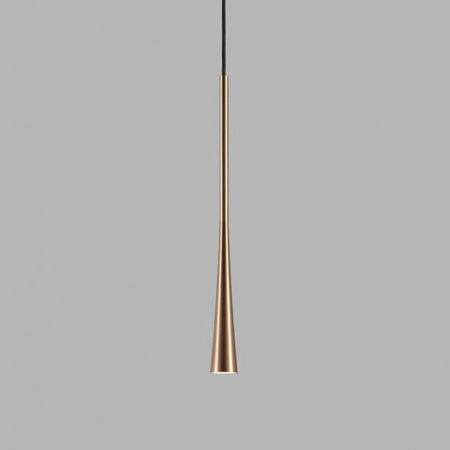 Drop Pendant Light S1 - Rose Gold, Aluminium