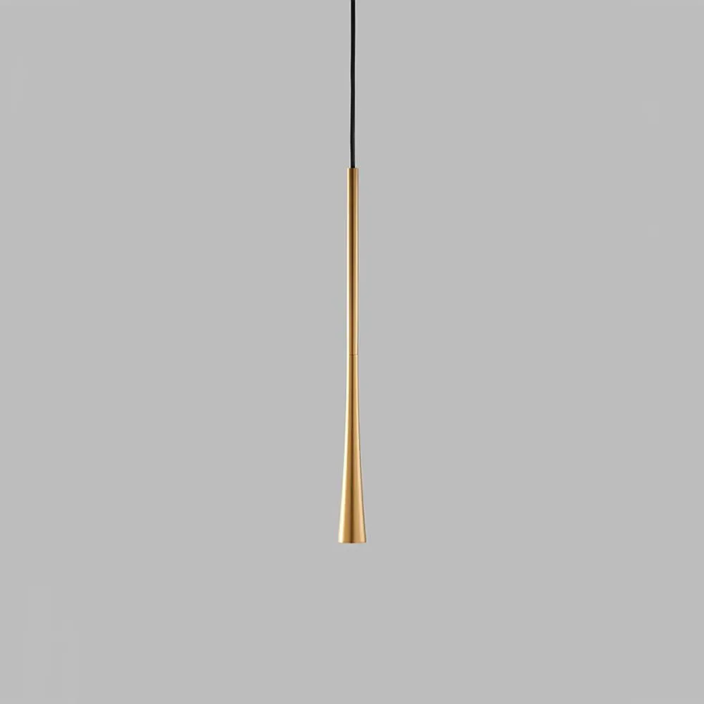 Drop Pendant Light S2 - Black, Aluminium