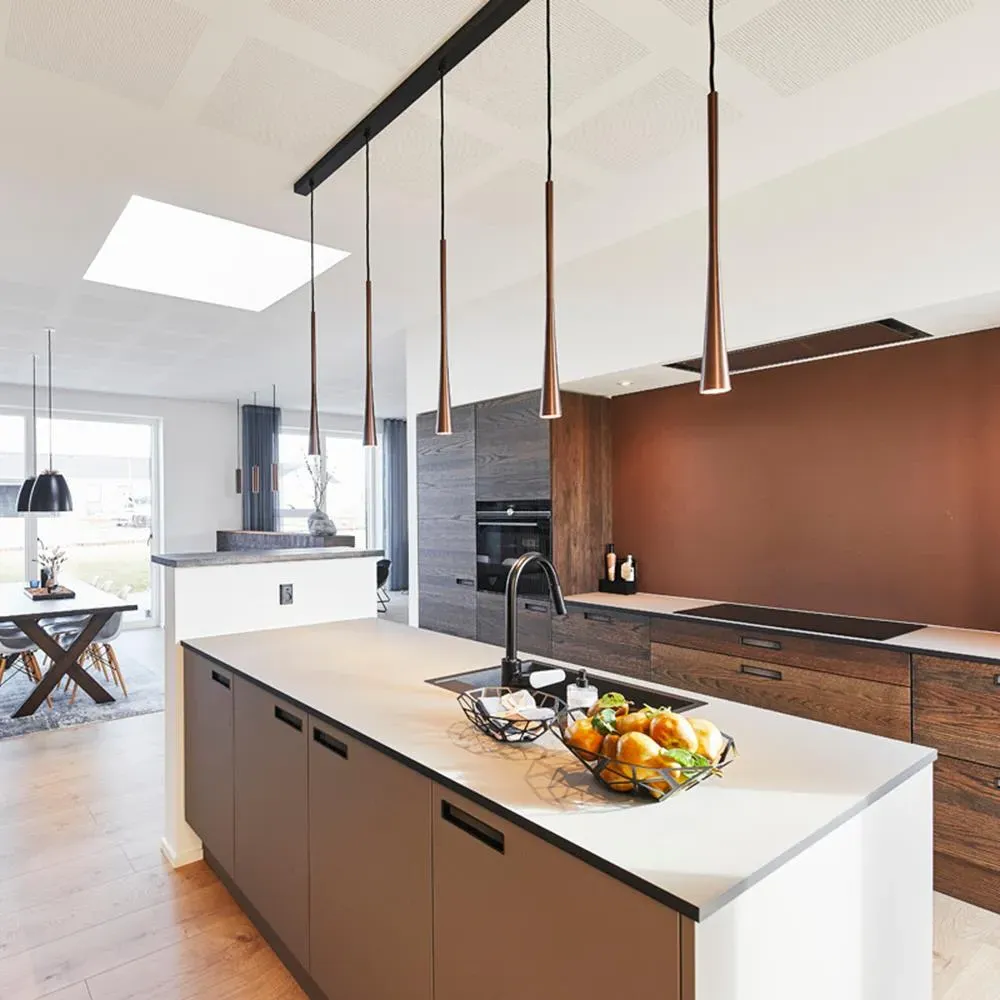 Drop Pendant Light S2 - Black, Aluminium