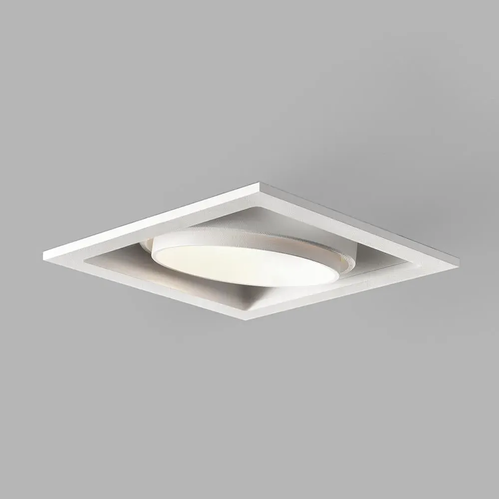 Ghost Large Recessed Ceiling Light - Black, Aluminium