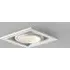 Ghost Small Recessed Ceiling Light - White, Aluminium