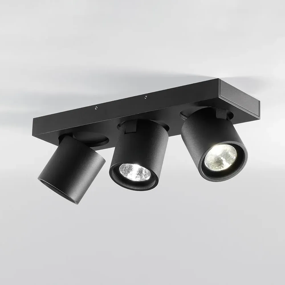 Large Ceiling Light Spotlight - White, Aluminium