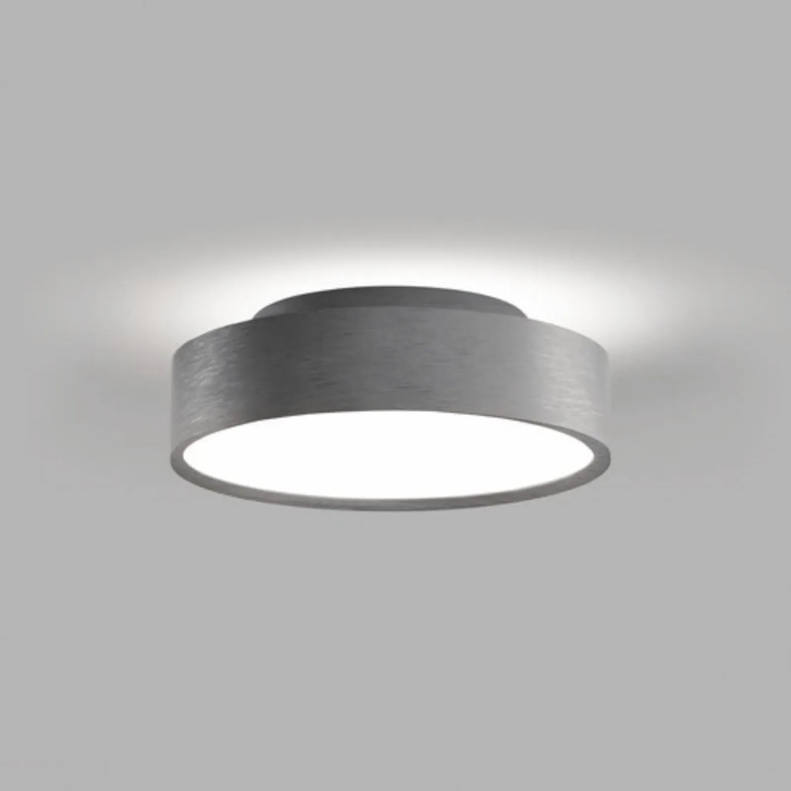 Large Ceiling Light with Halo Effect - Titanium image