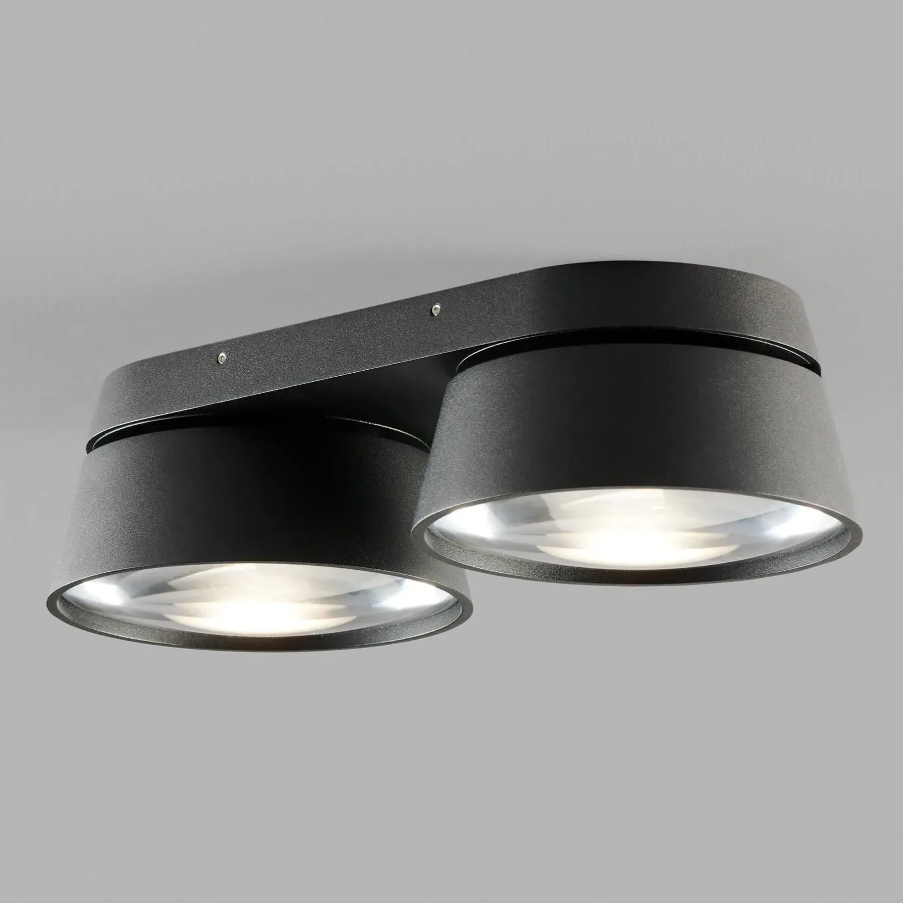 Large Double Ceiling Light - White, Aluminium