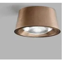 Large Flush Ceiling Light with Frame - Rose Gold