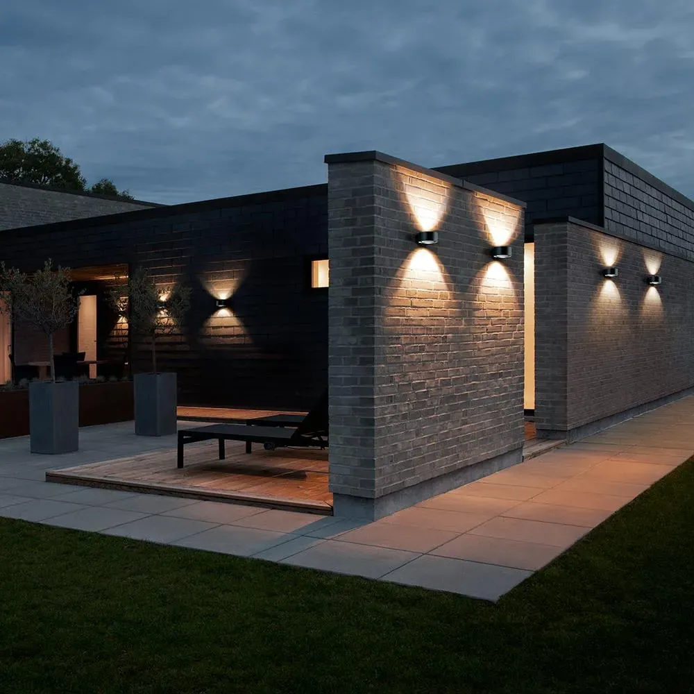 Large Orbit Wall Light - Rose Gold, Aluminium