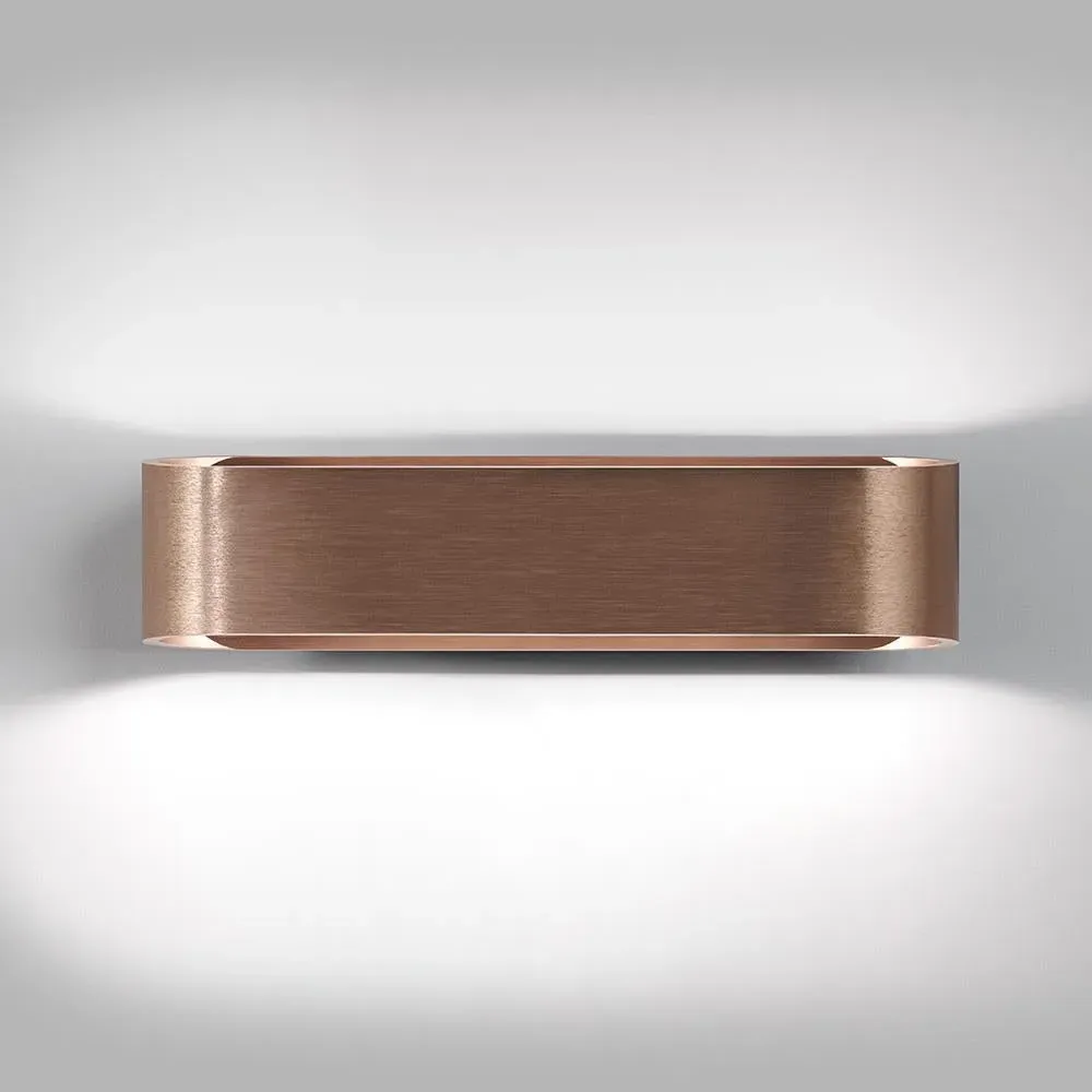 Large Up & Down Wall Light - White, Metal