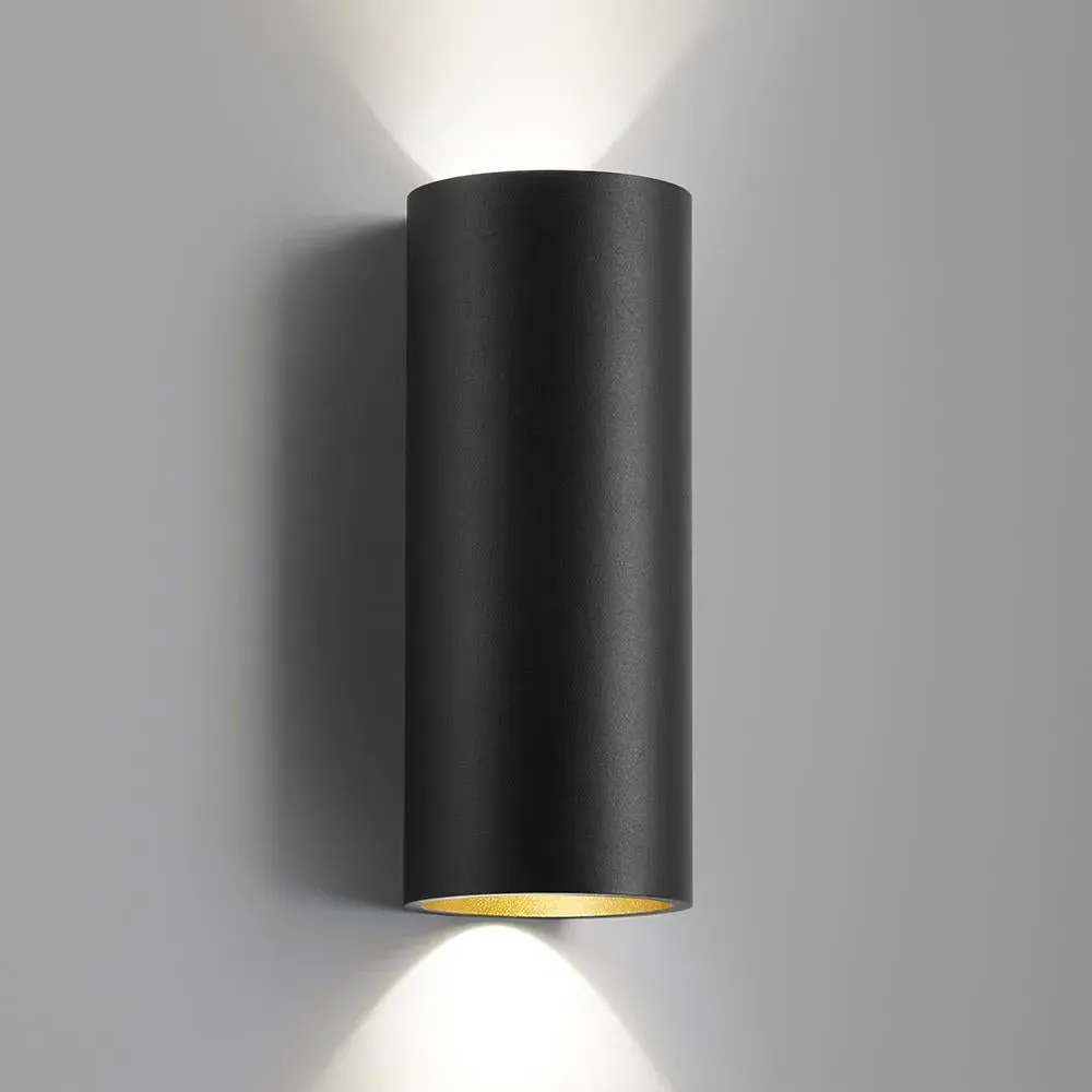 Large Wall Light Up Down - Black Gold