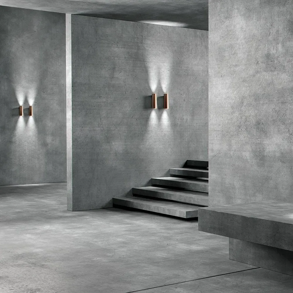 Large Wall Light Up Down - White