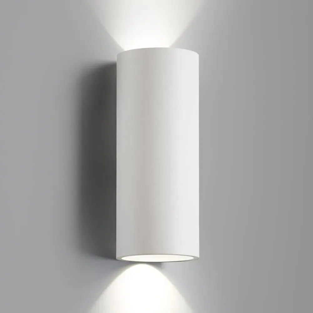 Large Wall Light Up Down - White