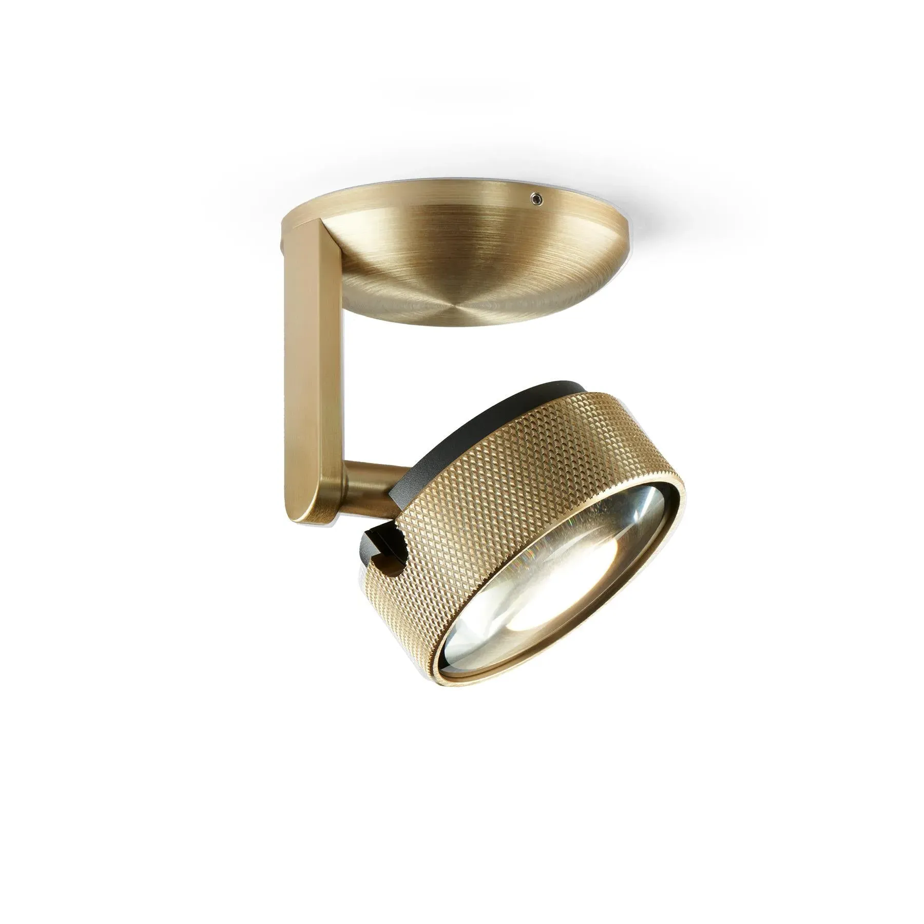 LED Ceiling Light with Rotation - Rose Gold, Metal