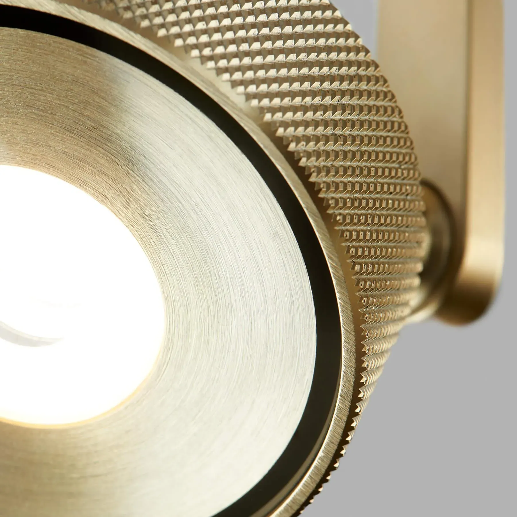 LED Ceiling Light with Rotation - White, Metal