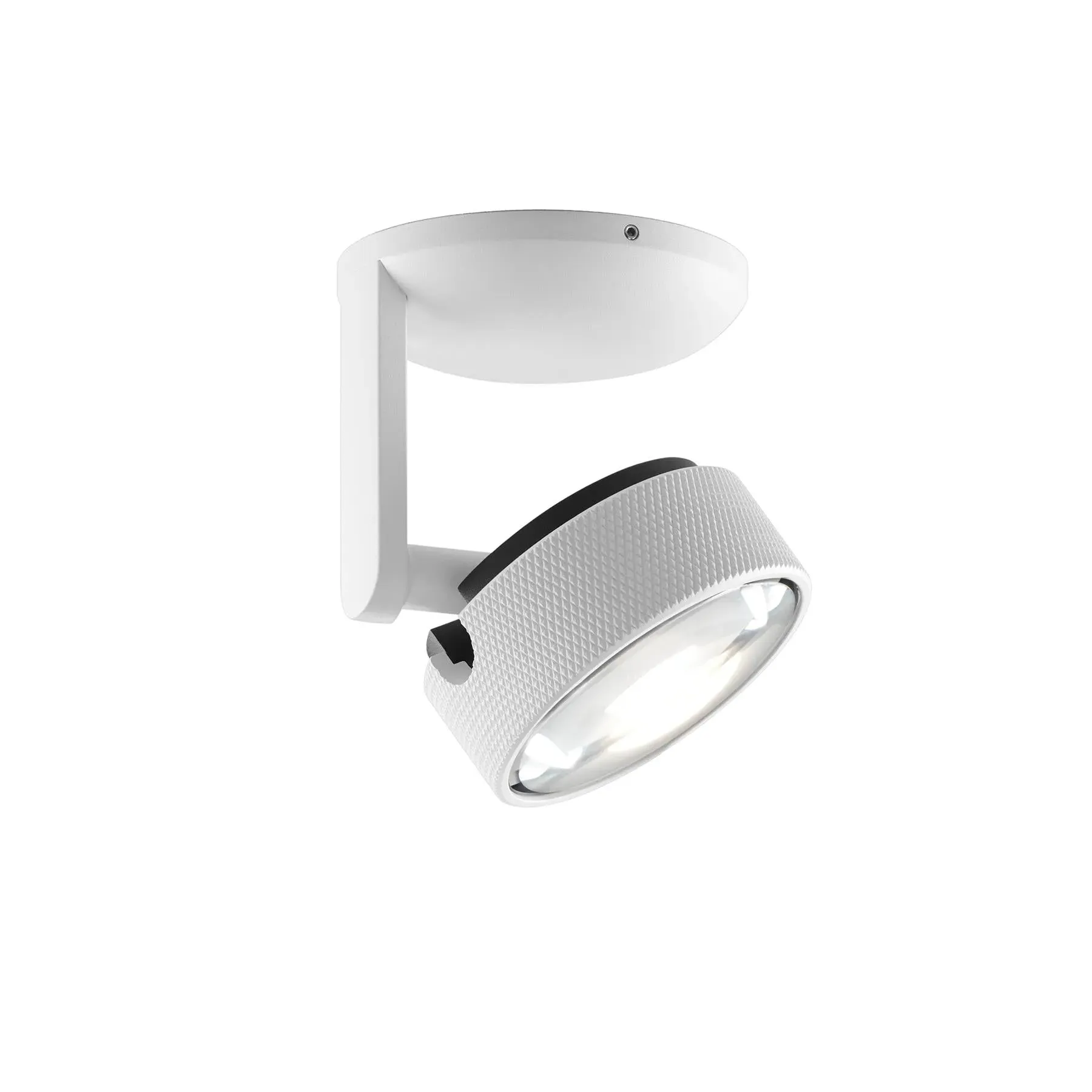 LED Ceiling Light with Rotation - White, Metal