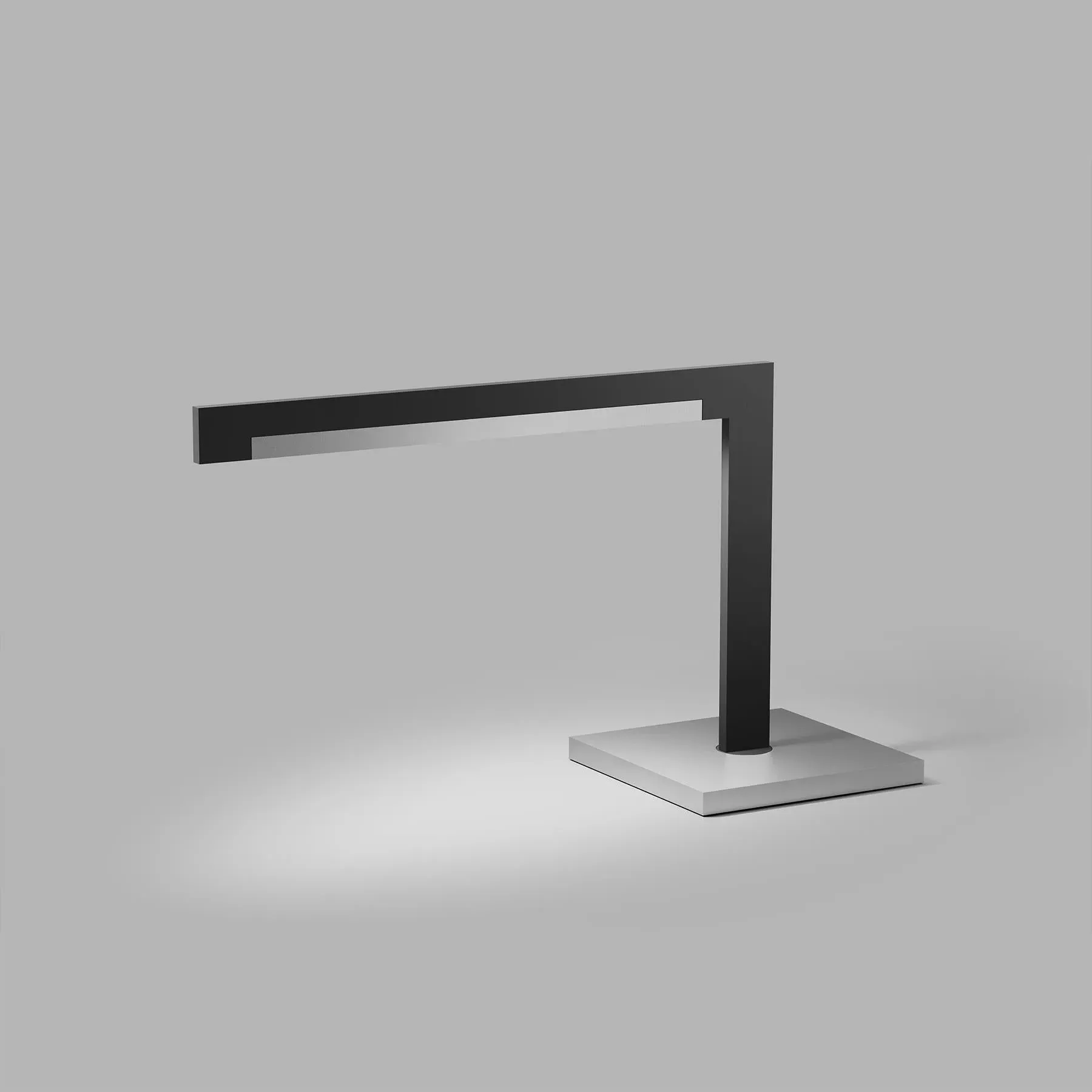 Linear Table Lamp with Touch Control - Black
