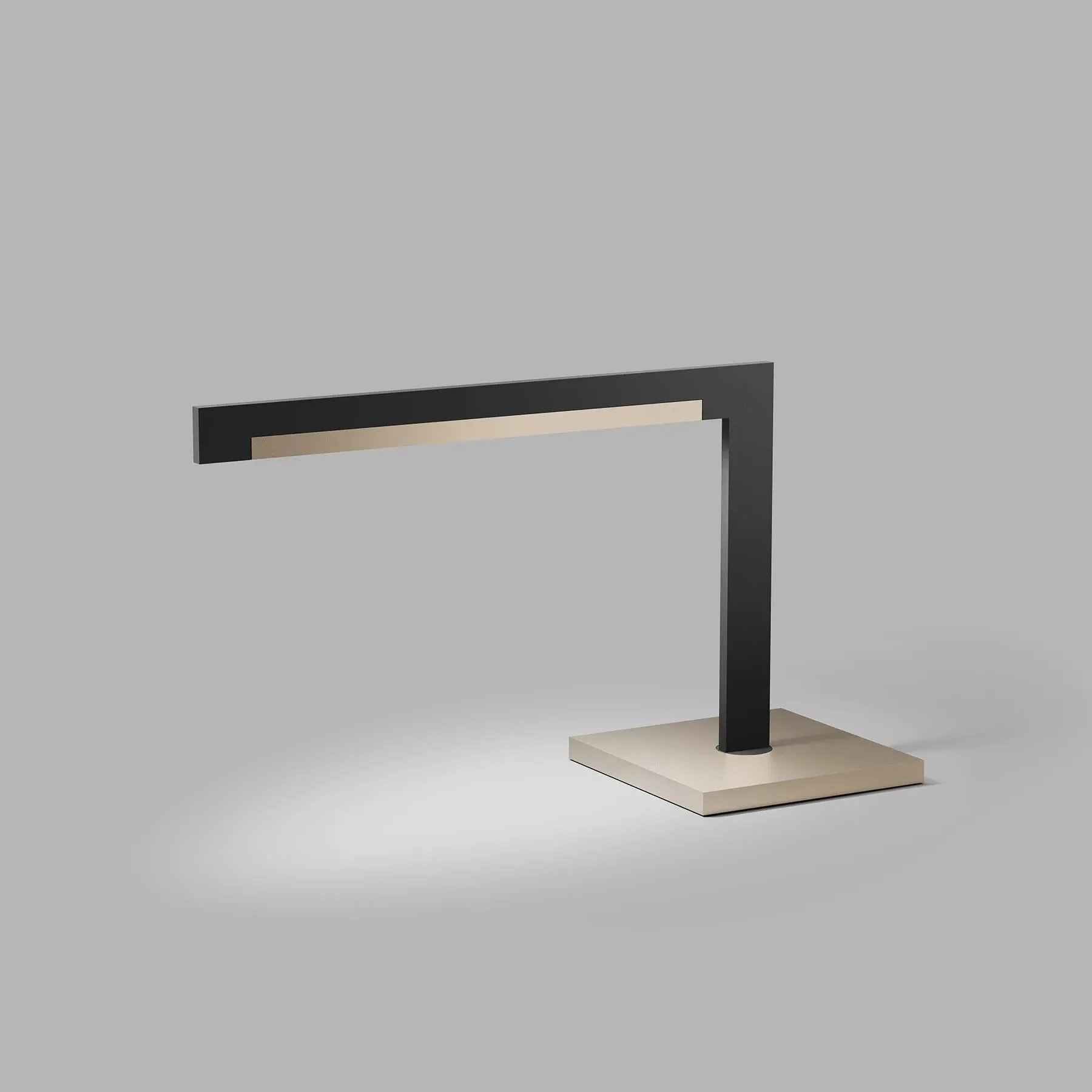 Linear Table Lamp with Touch Control - Gold