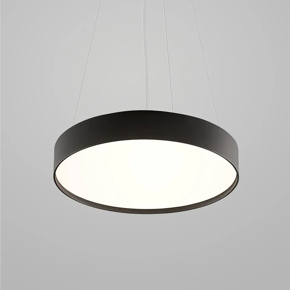 Medium Pendant Light with LED - Black, Aluminium