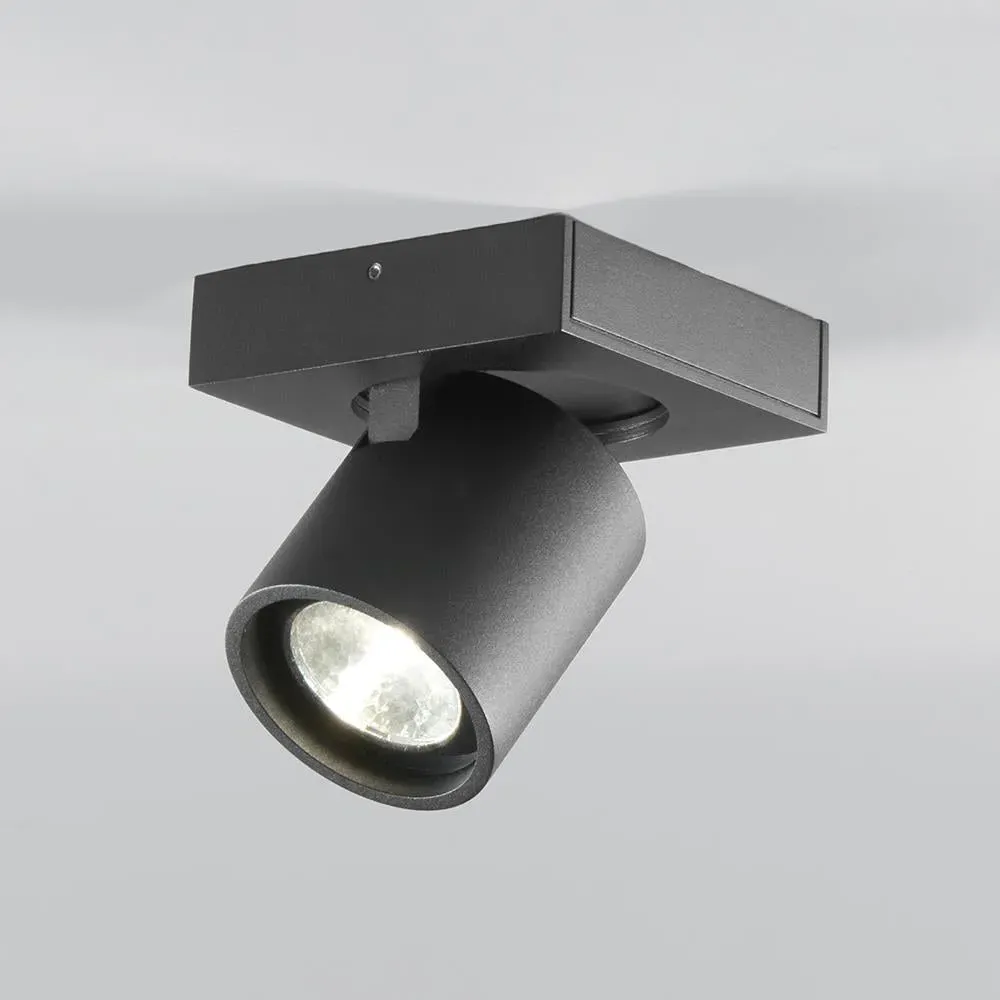 Mini Ceiling Light Spotlight - Black, Aluminium image