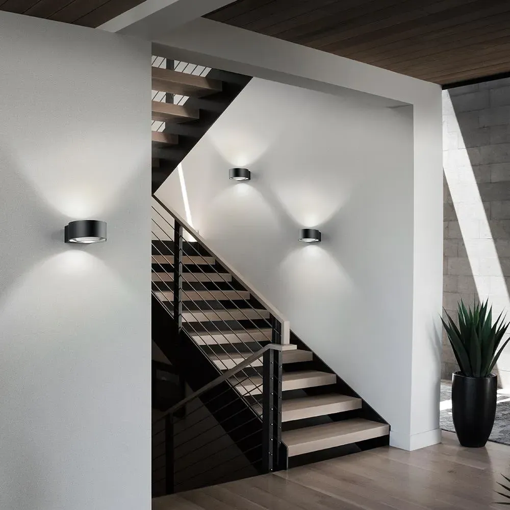 Mini Orbit Wall Light - Rose Gold, Aluminium