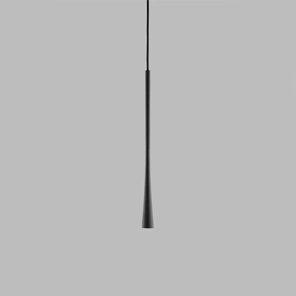 S1 Drop Pendant Light - Black, Aluminium image