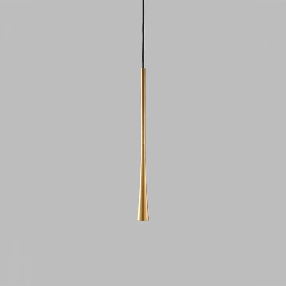 S1 Drop Pendant Light - Gold, Aluminium
