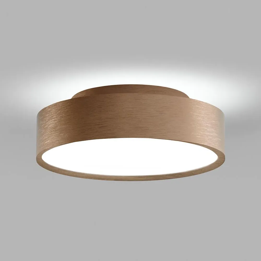 Small Round Ceiling Light with LED - White