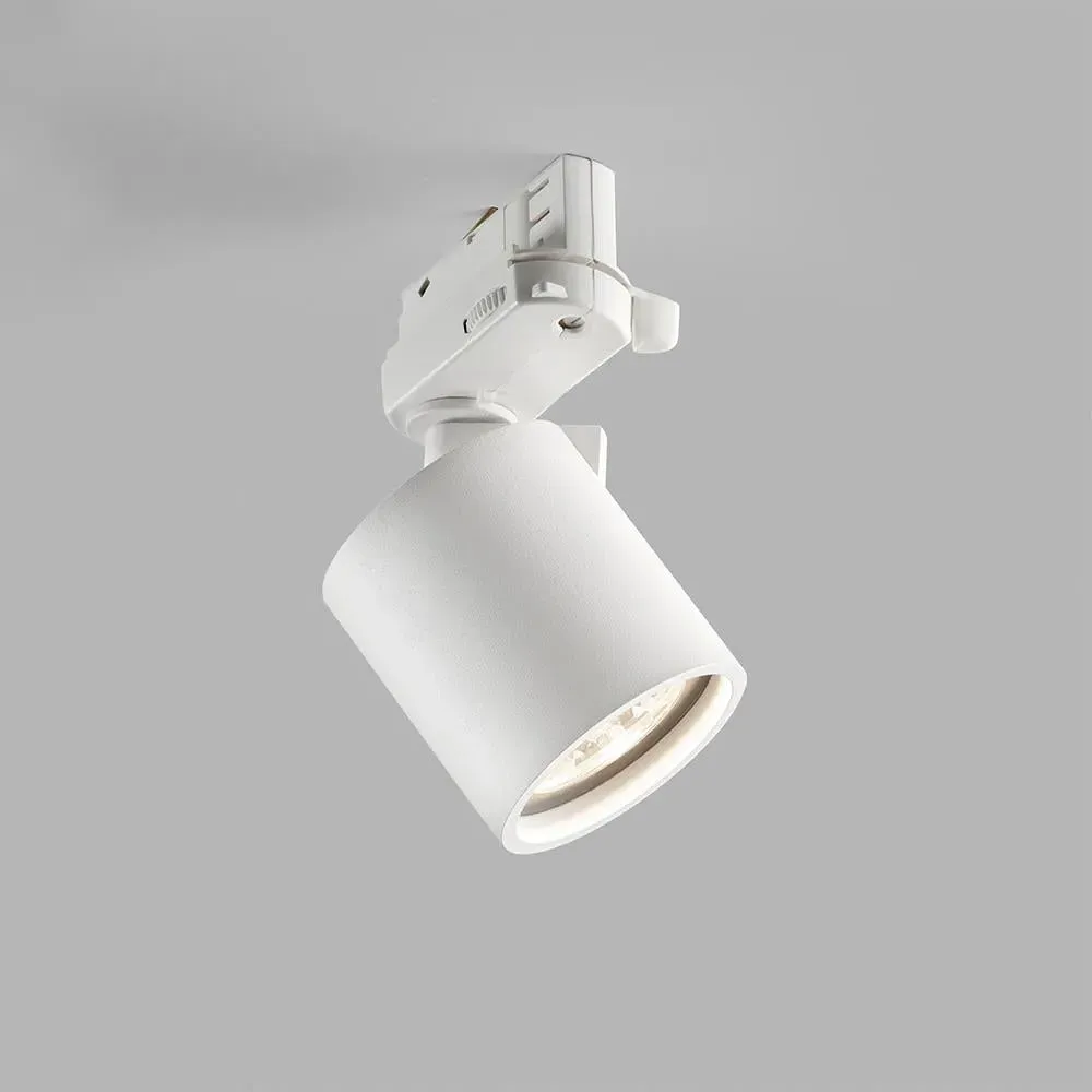 Small Track Spotlight Adjustable - Black, Aluminium