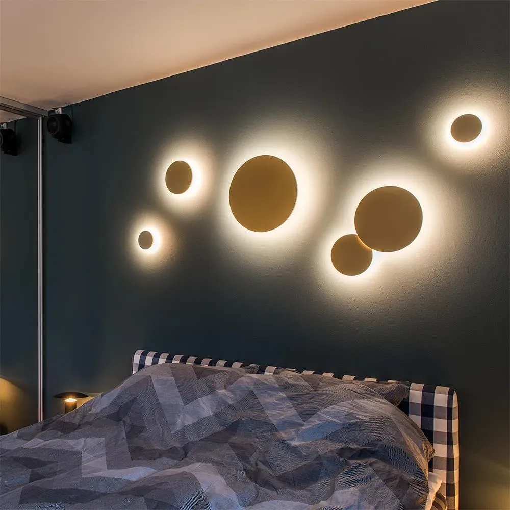 Soho 30cm Wall Light - Gold, Aluminium