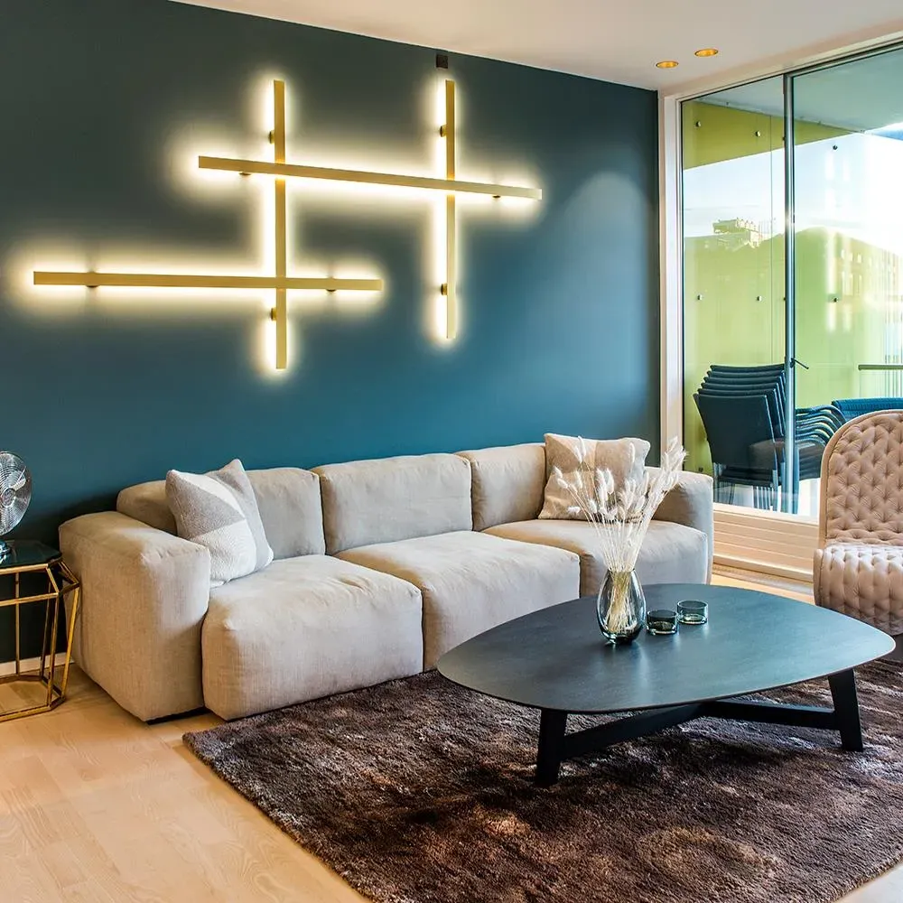 Stick Small Wall Light - White, Aluminium