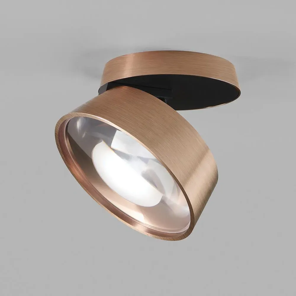 Vantage Small Wall Ceiling Light - Black, Aluminium