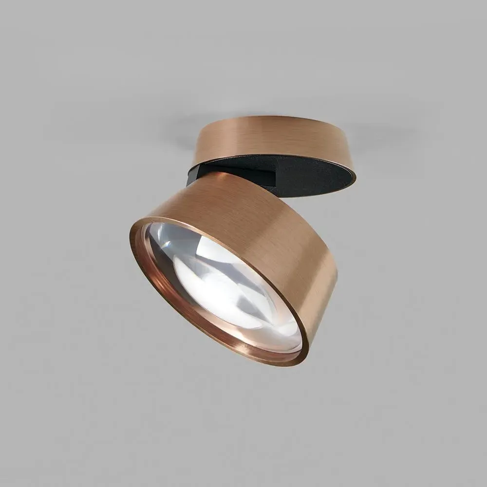 Vantage Small Wall Ceiling Light - Rose Gold, Aluminium
