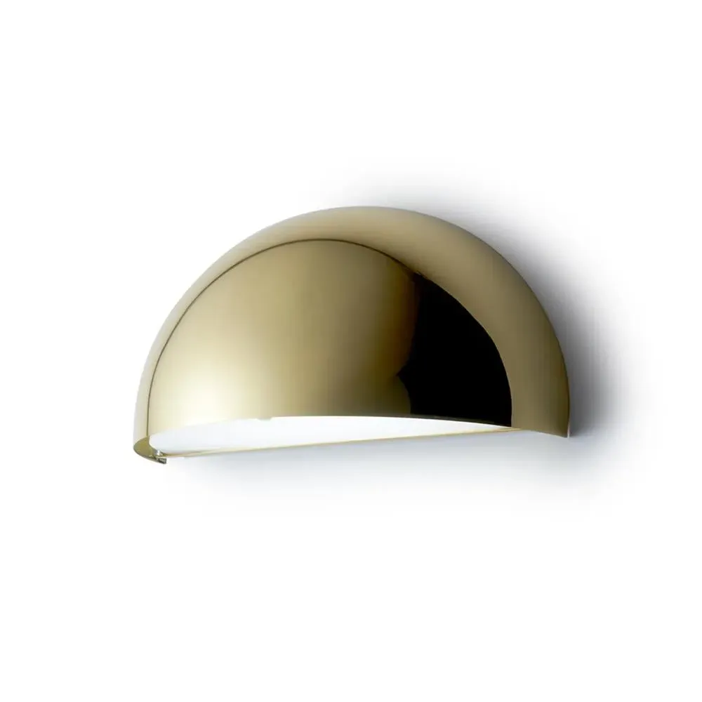 Wall Light with Flexible Interior - Brass, Metal