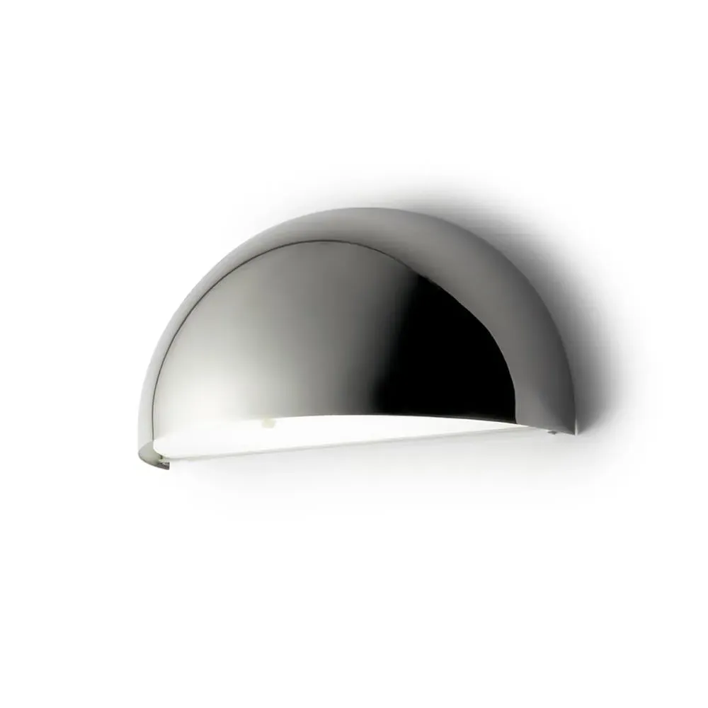 Wall Light with Flexible Interior - Chrome, Metal