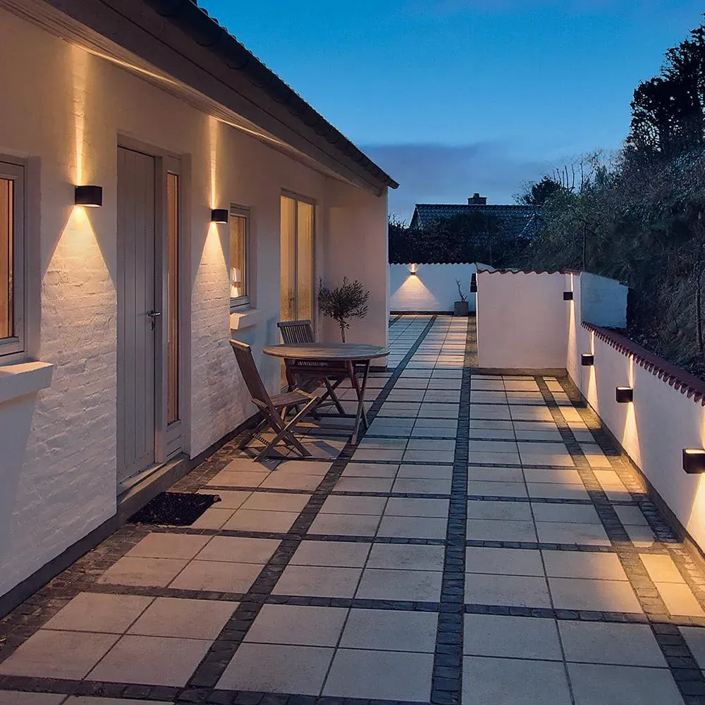 XL Cube Wall Light LED - White, Aluminium