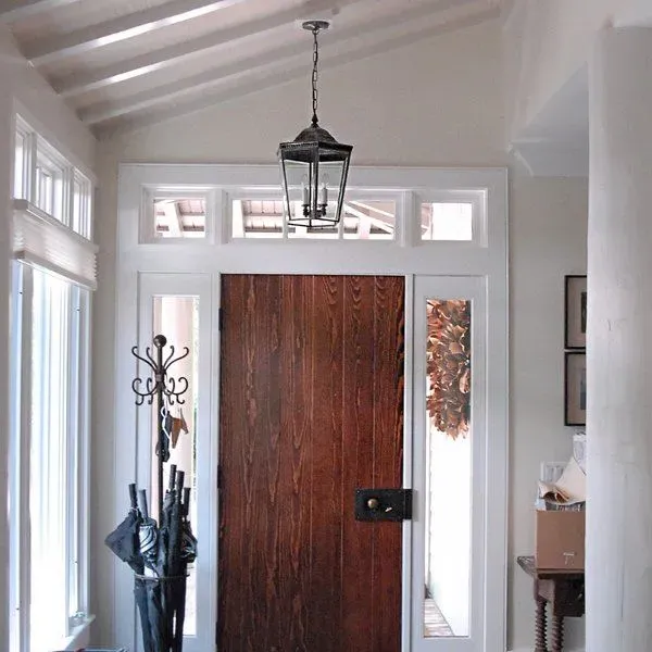 1-Light Pendant Light - Distressed, Copper