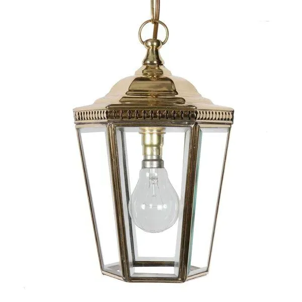 4-Light Pendant Light - Polished Brass, Copper