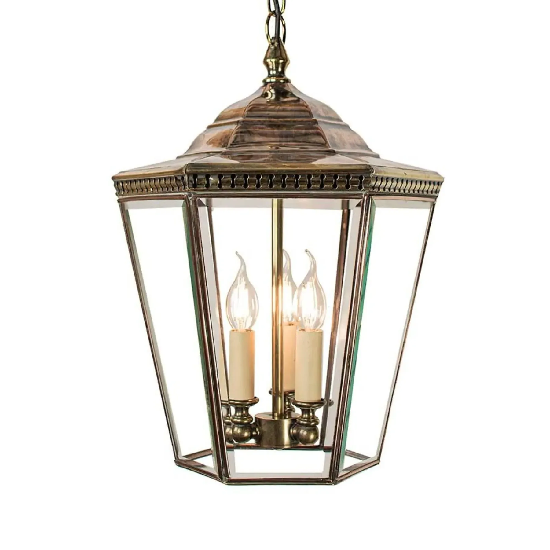 5-Light Pendant Light - Antique, Copper