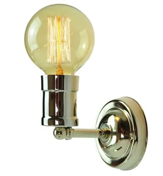 Adjustable Wall Light - Polished Nickel, Brass