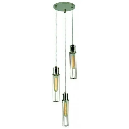 Alexander 5-Light Cluster Pendant Light - Distressed