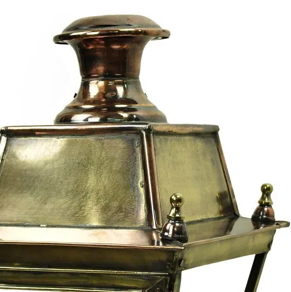 Balmoral 3 Light Bracket Wall Light - Distressed Brass