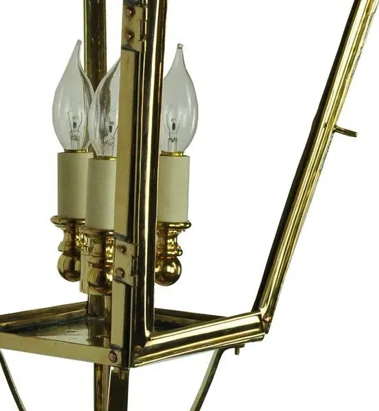 Balmoral 3 Light Bracket Wall Light - Natural Brass