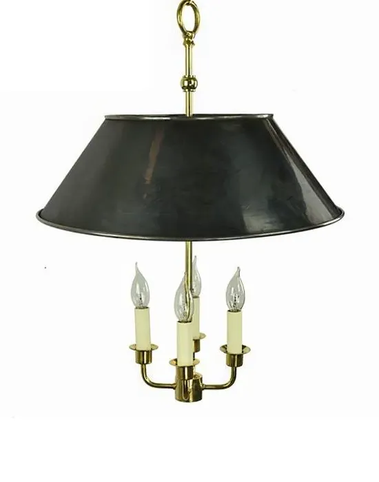 Broughton Pendant Light - Distressed, Brass