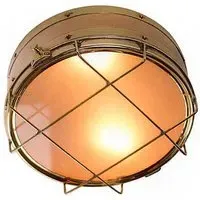 Bulkhead Wall Light - Polished Brass, Metal