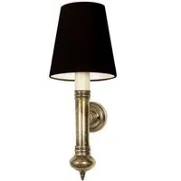 Carlton Wall Light - Black, Brass