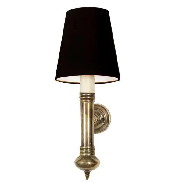 Carlton Wall Light - Black, Brass