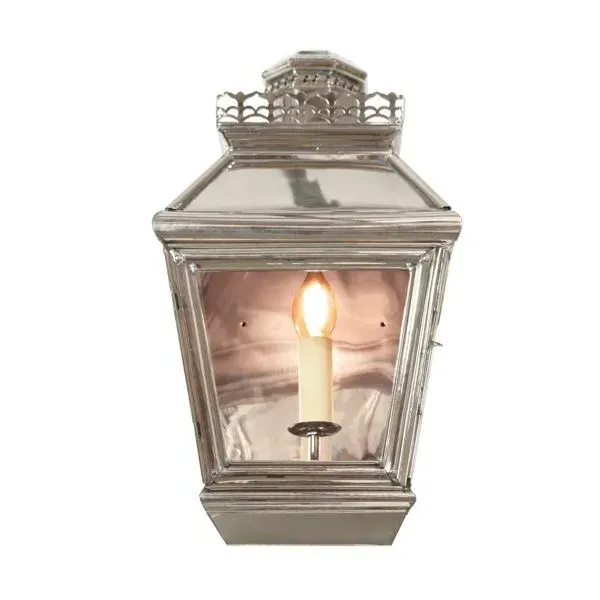Chateau Wall Lantern Light - Nickel, Brass image
