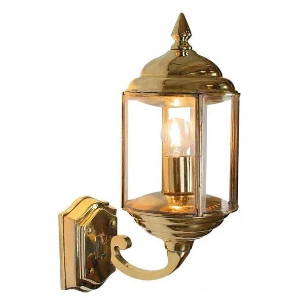 Cylindrical Wall Light - Distressed, Glass