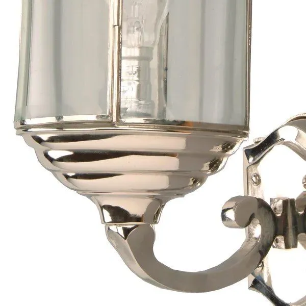 Cylindrical Wall Light - Distressed, Glass