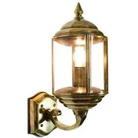 Cylindrical Wall Light - Distressed, Glass