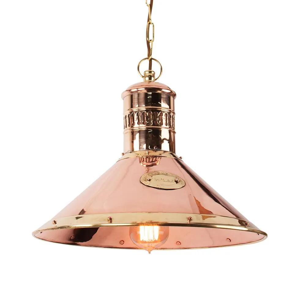 Deck Pendant Light - Antique, Copper