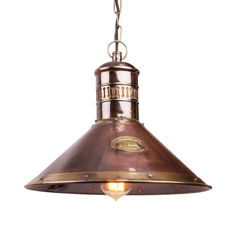 Deck Pendant Light - Brass, Copper